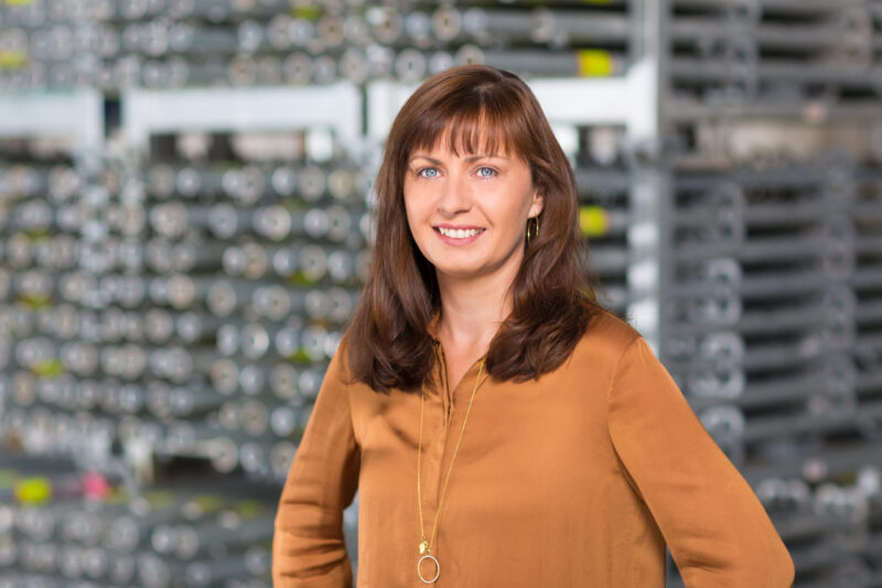 Sina Scheffler, Gesellschafterin und Geschäftsführerin der Gerüstbau Scheffler GmbH