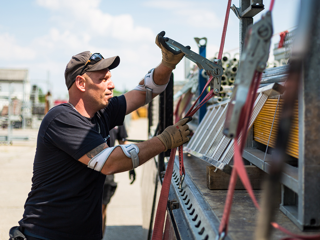 Dienstleistungen im Gerüstbau