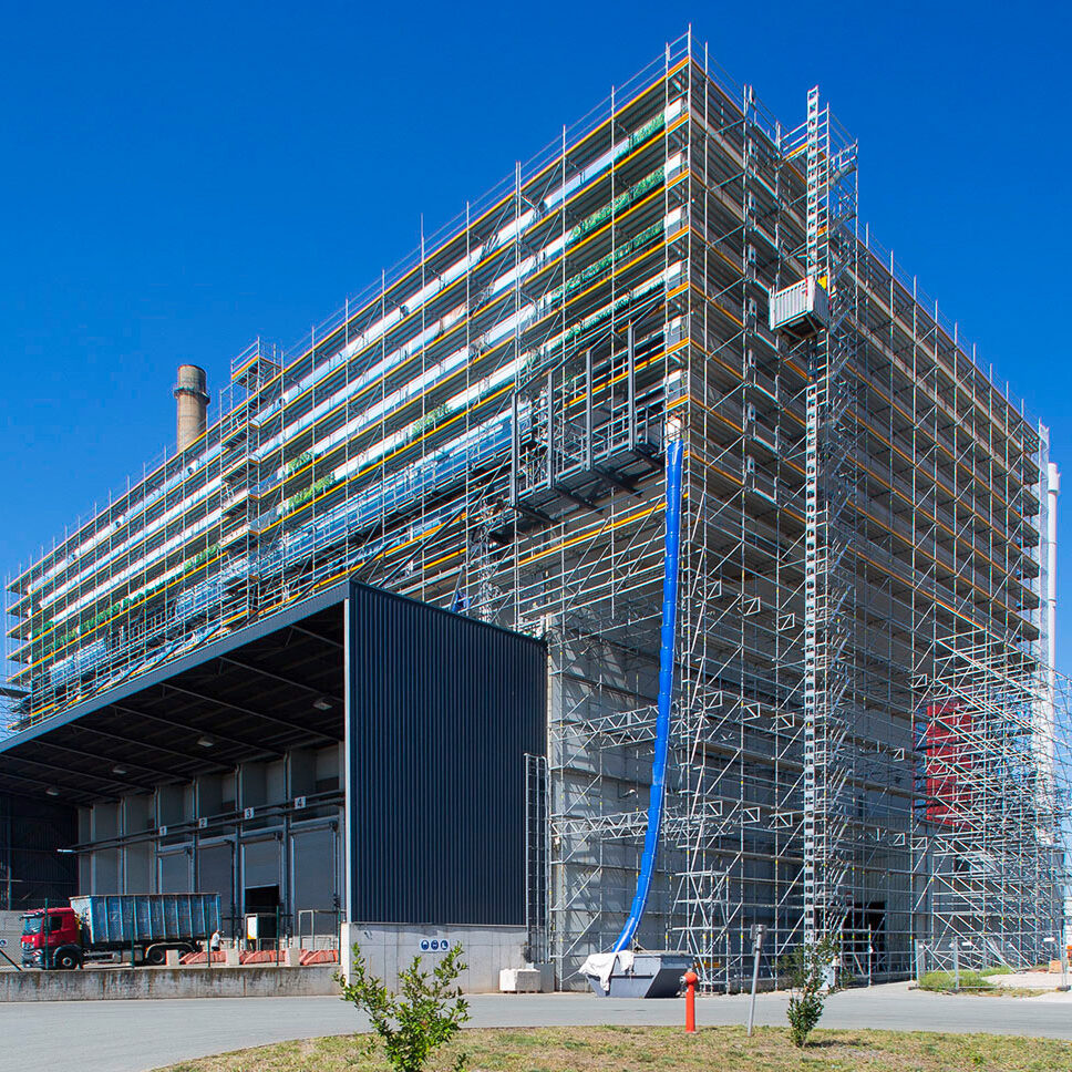 EEW Premnitz – Sanierung der Fassade des Müllbunkers